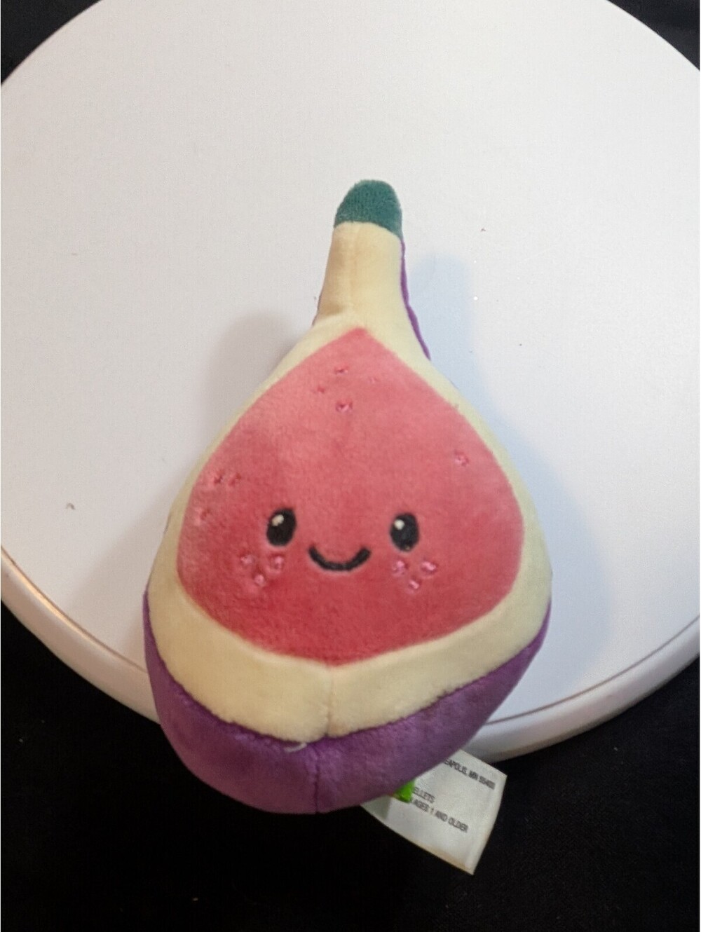 Gigglescape Fig Fruit Plush Pink Purple Cute Food Stuffed Animal Target